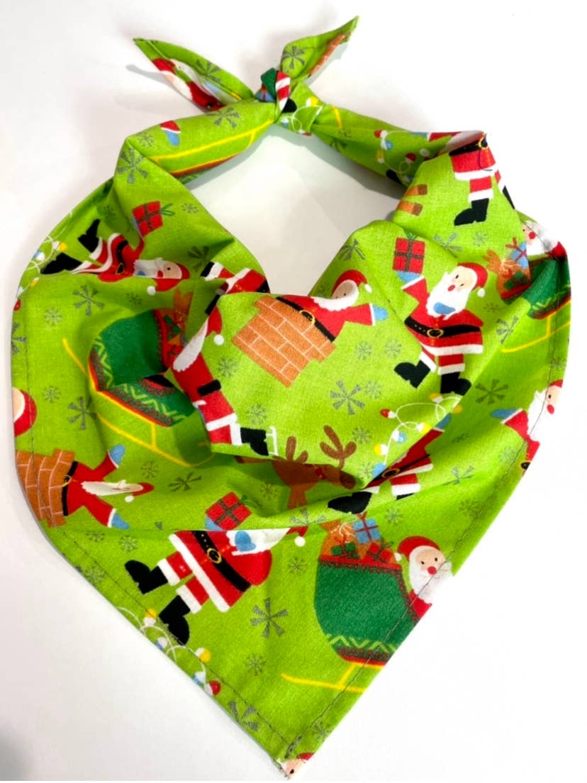 Christmas Pet Bandanas - assorted patterns: Large