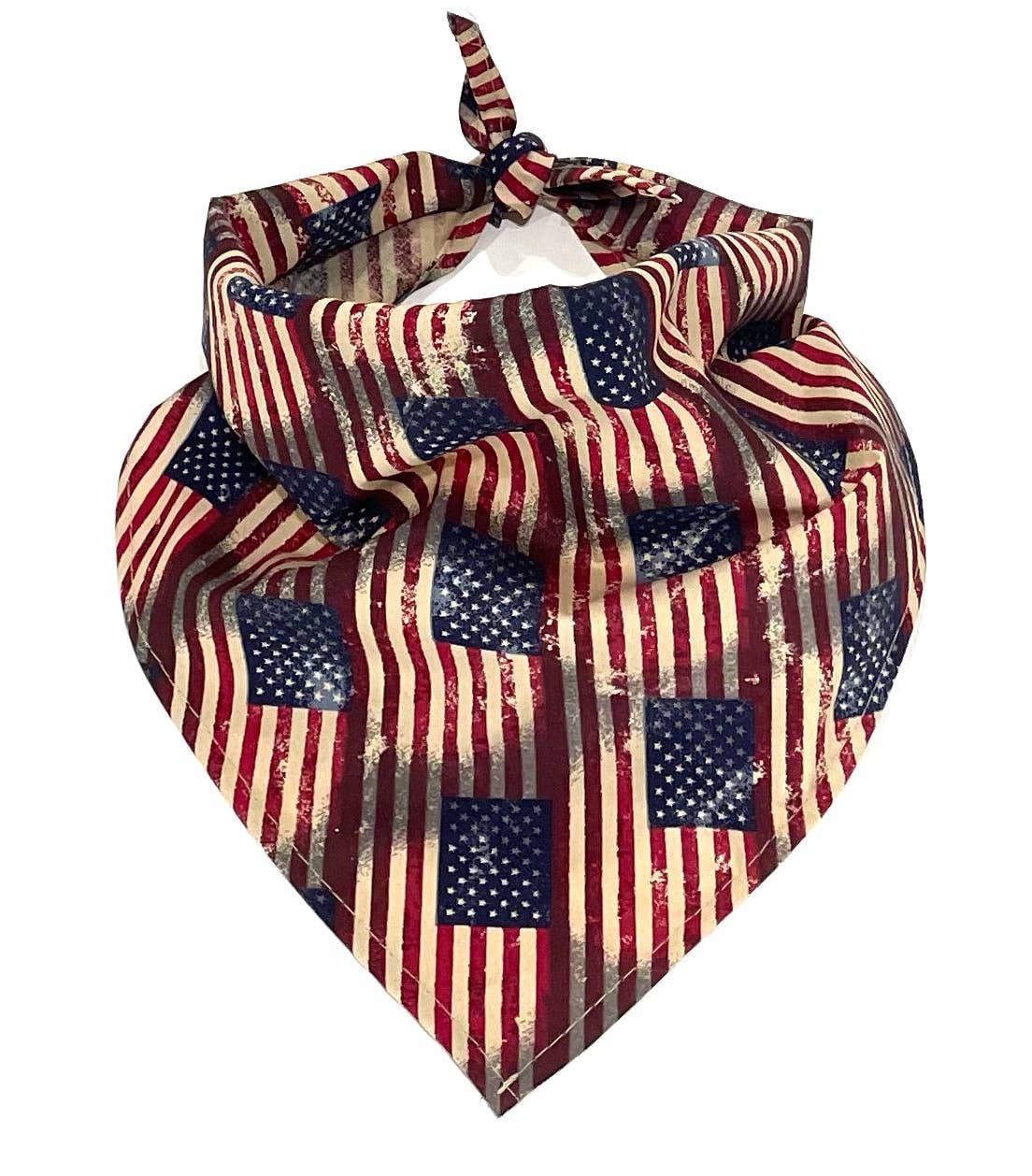 Americana style Pet Bandanas - assorted patterns: Large