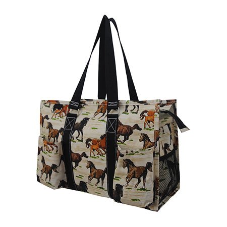 Zippered Caddy Organizer Tote Bag