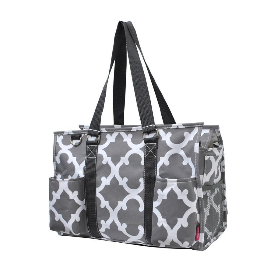 Zippered Caddy Organizer Tote Bag