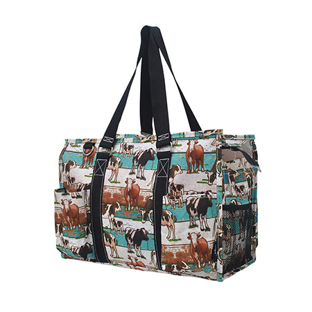 Zippered Caddy Organizer Tote Bag