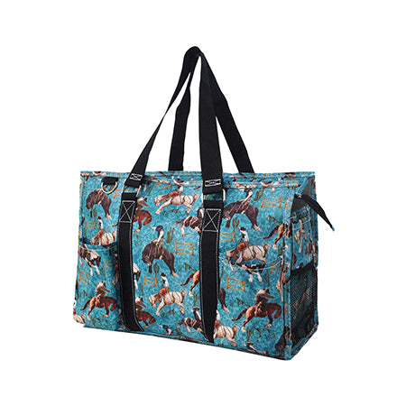 Zippered Caddy Organizer Tote Bag