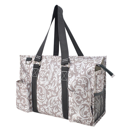 Zippered Caddy Organizer Tote Bag