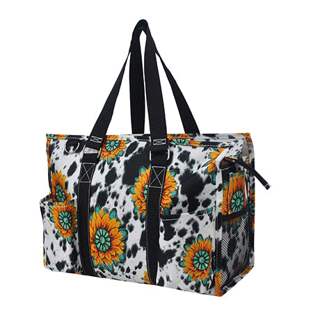 Zippered Caddy Organizer Tote Bag